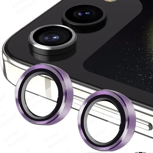 2PCS For Samsung Galaxy Z Flip 5 6 5G Camera Lens Cover Tempered Glass Protector - 第 17/20 張圖片