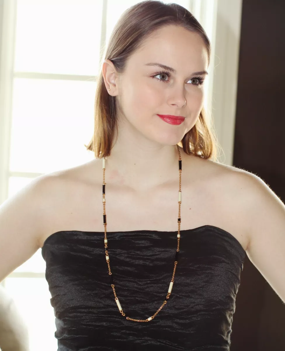 Kate spade hotsell black necklace