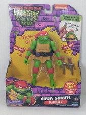 TMNT Teenage Mutant Ninja Turtles Mutant Mayhem Raphael Deluxe Ninja Shouts NEW