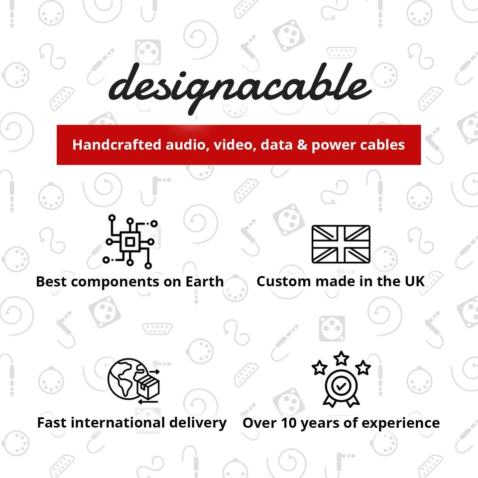 Digital Aes & DMX Cable 5 Pin. Furgoneta Damme , Hembra XLR A Macho 110ohm - Imagen 2 de 2