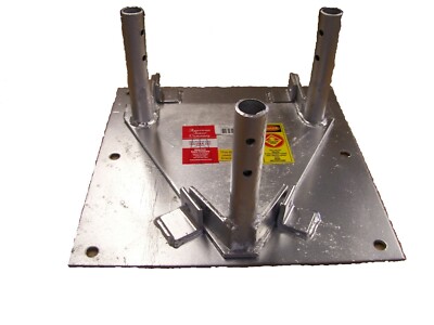 AMERITE ~ STEP SERIES GSRP-1 TILT BASE, FOR 5 STEP-2 HOLE Concrete Base Plate