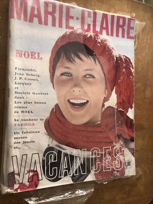 'MARIE-CLAIRE' FRENCH VINTAGE MAGAZINE - 250 Page Issue Dec 1960