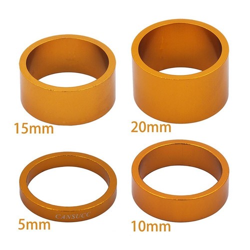 1 Set Headset Spacer 228.6mm 34mm 4PCS 5mm/10mm/15mm/20mm Bicycle Bike - Foto 10 di 27