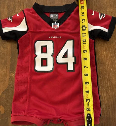 NFL Atlanta Falcons Nike On Field One Piece 6/9 M Jumper #84 Roddy White Red - Picture 8 of 8