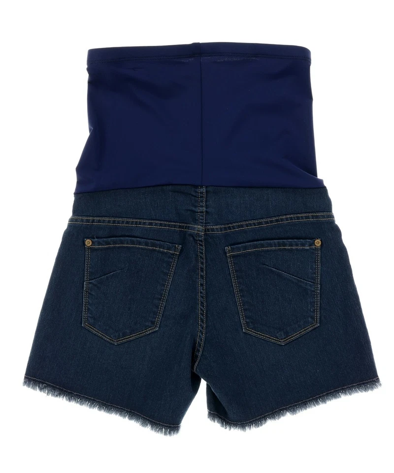 Женские джинсовые шорты для беременных James Jeans Atlas однотонные синие размер 27 - Изображение 2 из 2