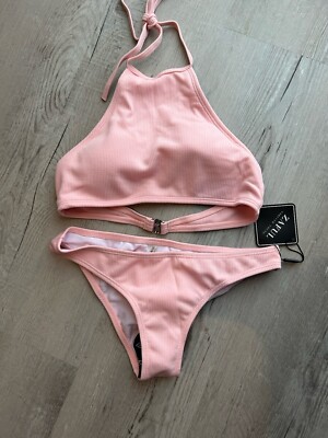 Zaful Bikini Größe S Rosa Neu mit Etikett Bademoden Damen 