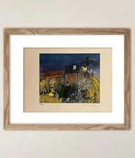 Raoul Dufy - Original Signed Print with COA and $3,500 Appraisal!