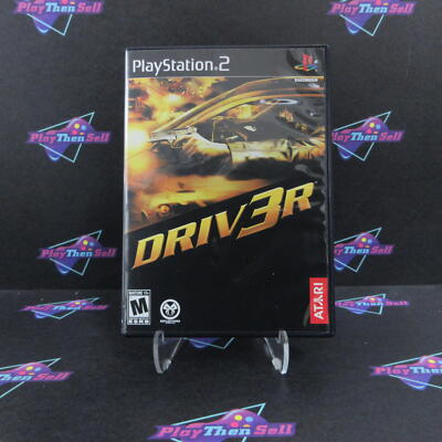 Refurbished Driver 3 PlayStation 2 PS2 PlayStation 2 Complete - Excellent Cond