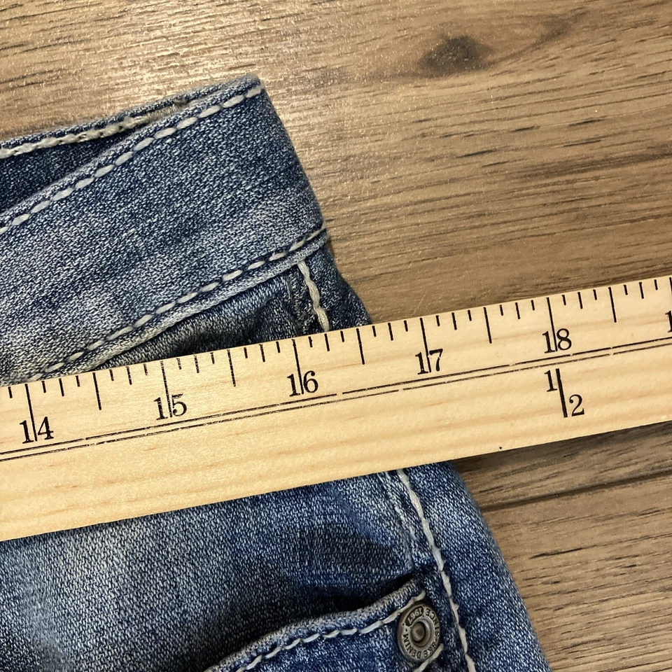 Men's 33x31 BKE Jeans Blue Tyler Straight Medium Wash Preppy Denim Western Rock - Изображение 4 из 4