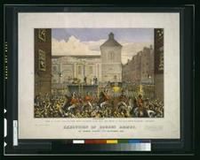 8" x 10" Photo Execution of Robert Emmet in Thomas Street,Dublin