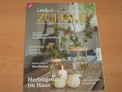 Land Lust ZUHAUS ''Bauen.Wohnen.gestalten'' Herbst 2019 NEUWERTIG!