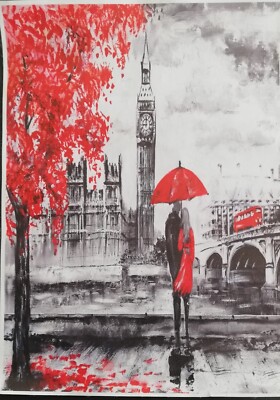 Poster 40x30 England London Big Ben