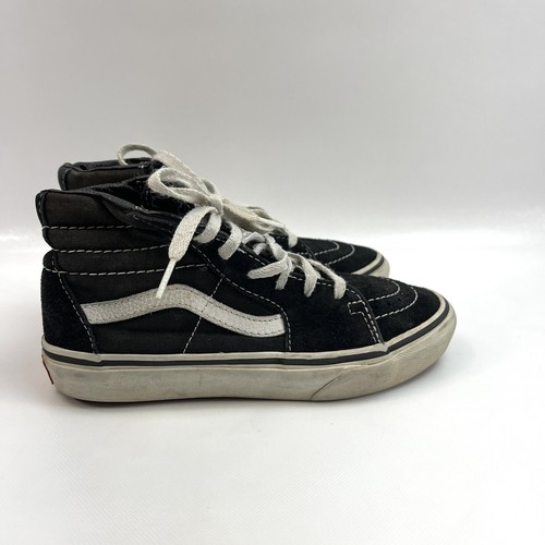 Vans Jungen Skateboard High Top Turnschuhe Schwarz Schuhe Jugend Größe 2,5 Freizeit Klassisch - Bild 6 von 16