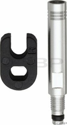Problem Solvers Replaceable Core Presta Valve Extender: 30mm; Silver