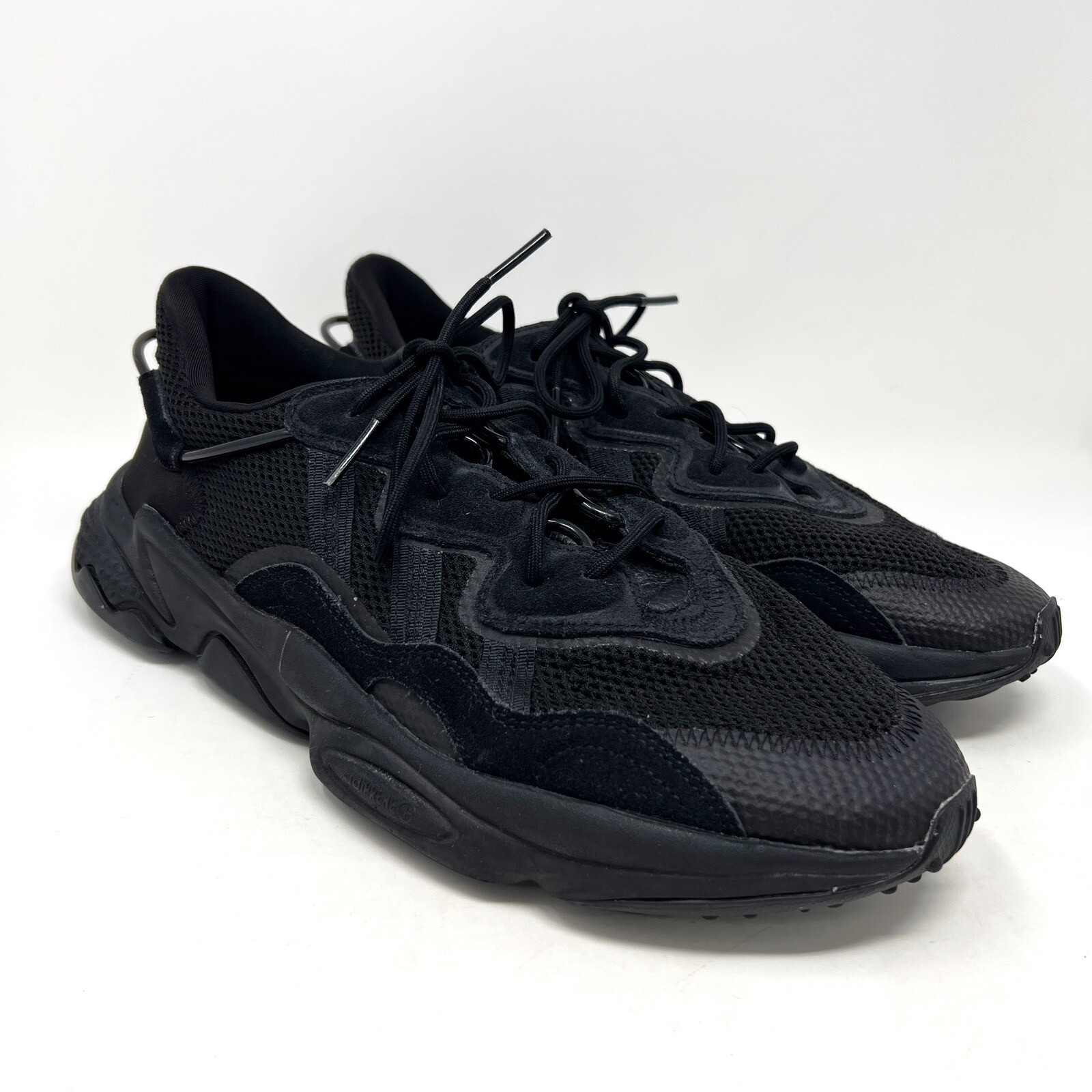 Adidas Originals Ozweego Triple Black Sneaker Lace Up… Gem