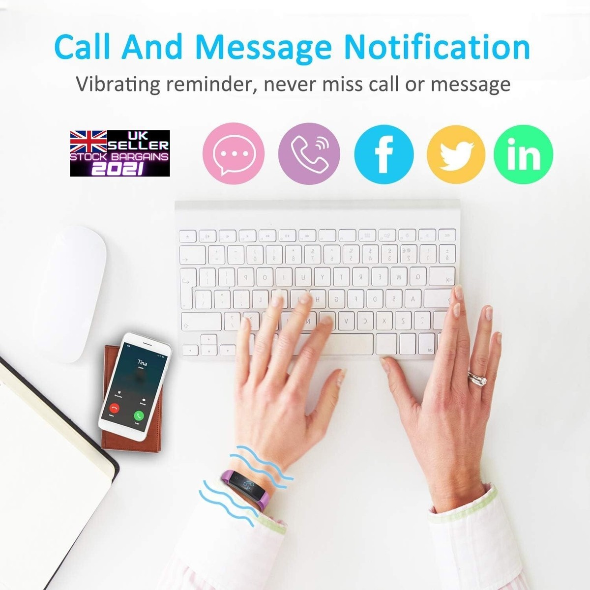 OumuEle Fitness Tracker Watch with Heart Rate Monitor Activity