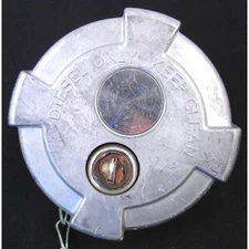 FTA-C-04, Locking Fuel Cap Older Mack Volvo and International Trucks, 4-3/8"