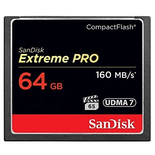 Sandisk Compact Flash Extreme & ExtremePro Memory Cards for Canon EOS 50D Camera - Image 2 of 4