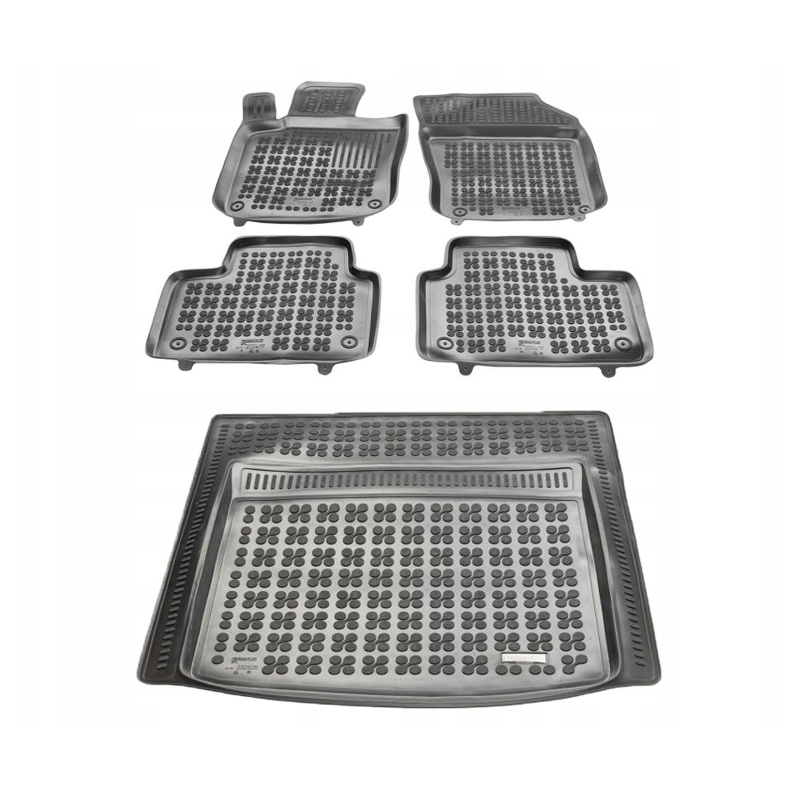 Tapis de sol luxe pour Volvo S60 III Sedan 2018- finition couture main et textile premium