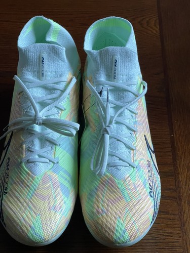 ⚽️ Size 12 Men Nike Zoom Mercurial Superfly 9 Elite BarelyGrnzblk Soccer Cleats - Picture 2 of 10