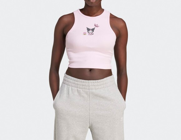 Adidas x Hello Kitty Kuromi Graphic Tank Top - Pink / JG8051