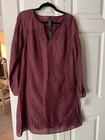 Laundry by Shelli Segal NEU Größe 10 Etuikleid 295 $ weinrot/burgund