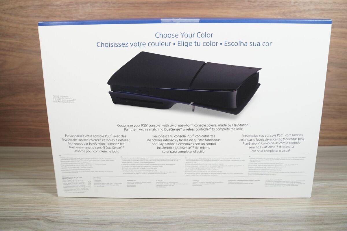 Sony Playstation 5 Console Cover - Midnight Black for sale Sony Playstation 5 Console Cover - Midnight Black for sale