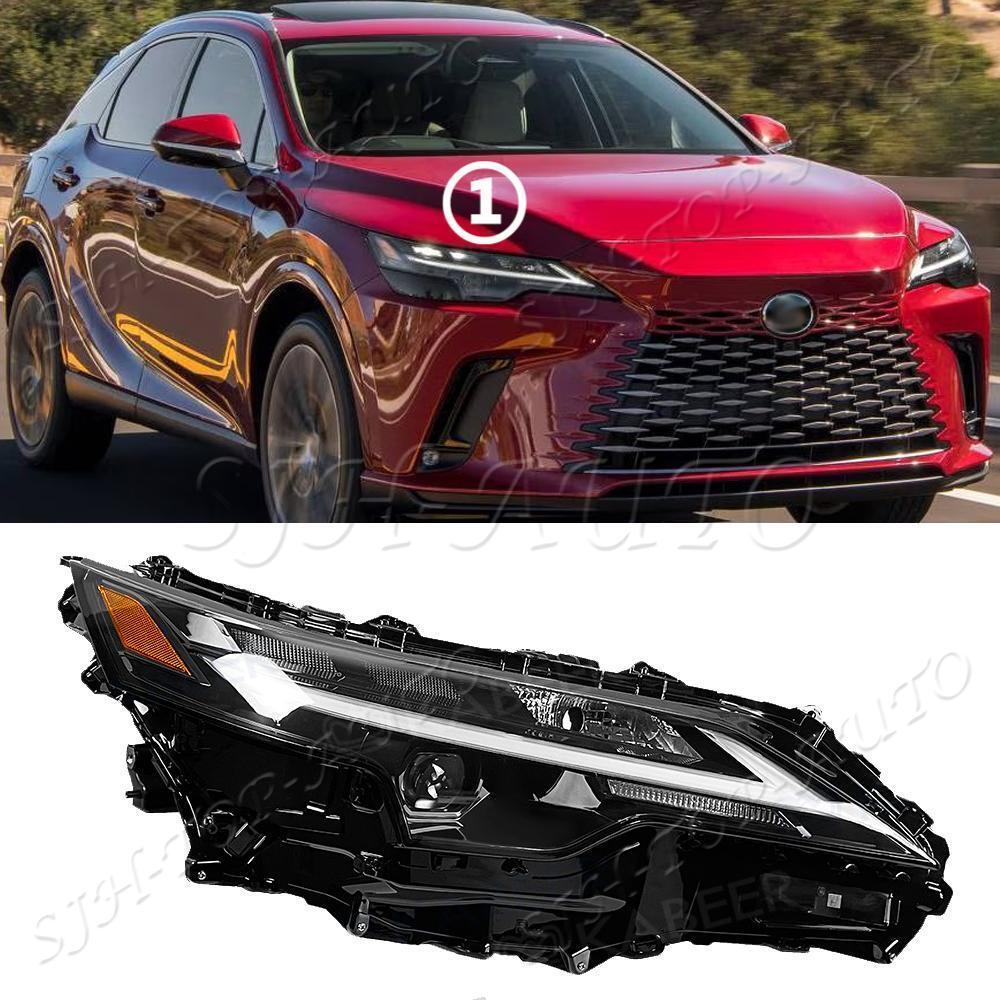 For Lexus RX350 2023-2025 L+R Single beam style LED Headlamp