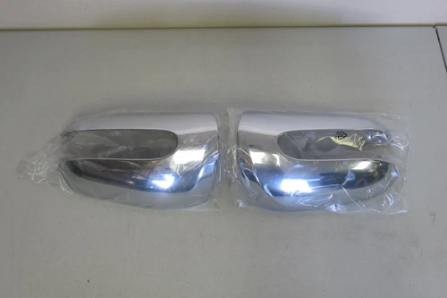 Chrome Outside Mirror Covers Pair Schatz 2202067 for Mercedes W220 S-class