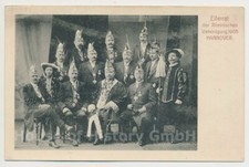125312 Postkarte: Elferrat der Rheinischen Vereinigung 1905 Hannover, Karneval