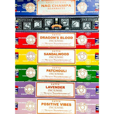 Satya Incense Sticks Gift Set Nag Champa Environment Friendly For Temple Pooja
