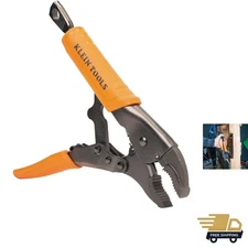 Professional 10-Inch Locking Pliers with Thumb Knob for Effortless Adjustments