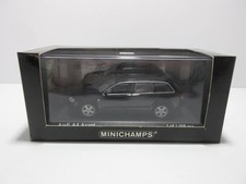 Mini car 1/43 Minichamps Audi A4 Avant 2001 black model car Age14+