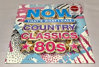 Now That's What I Call Country Classics 80s Album Blue & Pink Vinyl Sealed NEW
