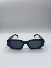 Prada PR17WS 1AB5S049 Women's Sunglasses 49 mm Black / Dark Grey Lens