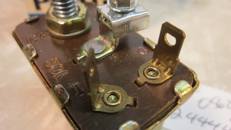 Nuevo de Lote Antiguo Mopar Starter Solonid Sop 2444442 Dodge Plymouth Chrysler 1965 1966 Foto 2 de 4