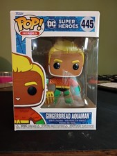 Funko Pop! Vinyl DC Super Heroes Gingerbread Aquaman #445 Vinyl Figure