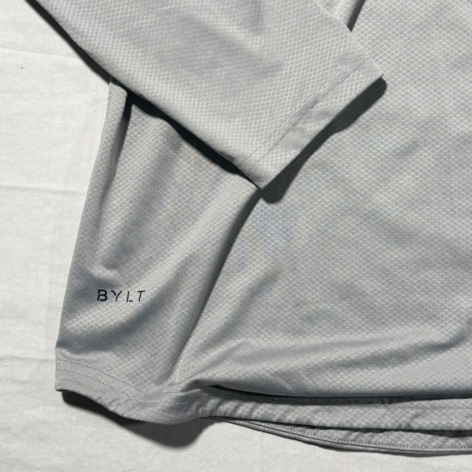 BYLT Basics Drop-Cut Performance Long Sleeve Shir… - image 3