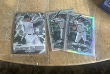 2-2026 Bowman Sterling Aaron Judge Plus Electric Sluggers Bowman 3 Card Lot NYY