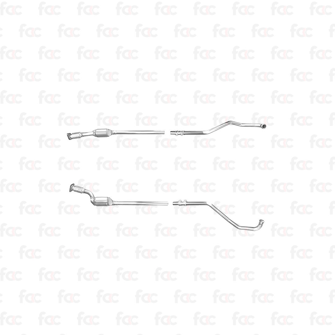 Homologated Diesel Catalytic Converter For Renault Vel Satis 2.2 02-09 Euro 3/4