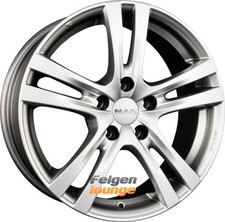 4x MAK ZENITH Light Titan 6,5x15 ET30 4x98 Alufelgen 15 Zoll