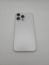 Apple iPhone 15 Pro Max Backhousing Used Replacement Part OEM -White Titanium