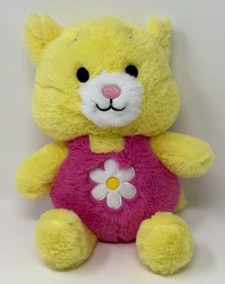 Applause Bear Cat Daisy Flower Pink Overalls Plush Stuffed Animal Kelly Toys 12 