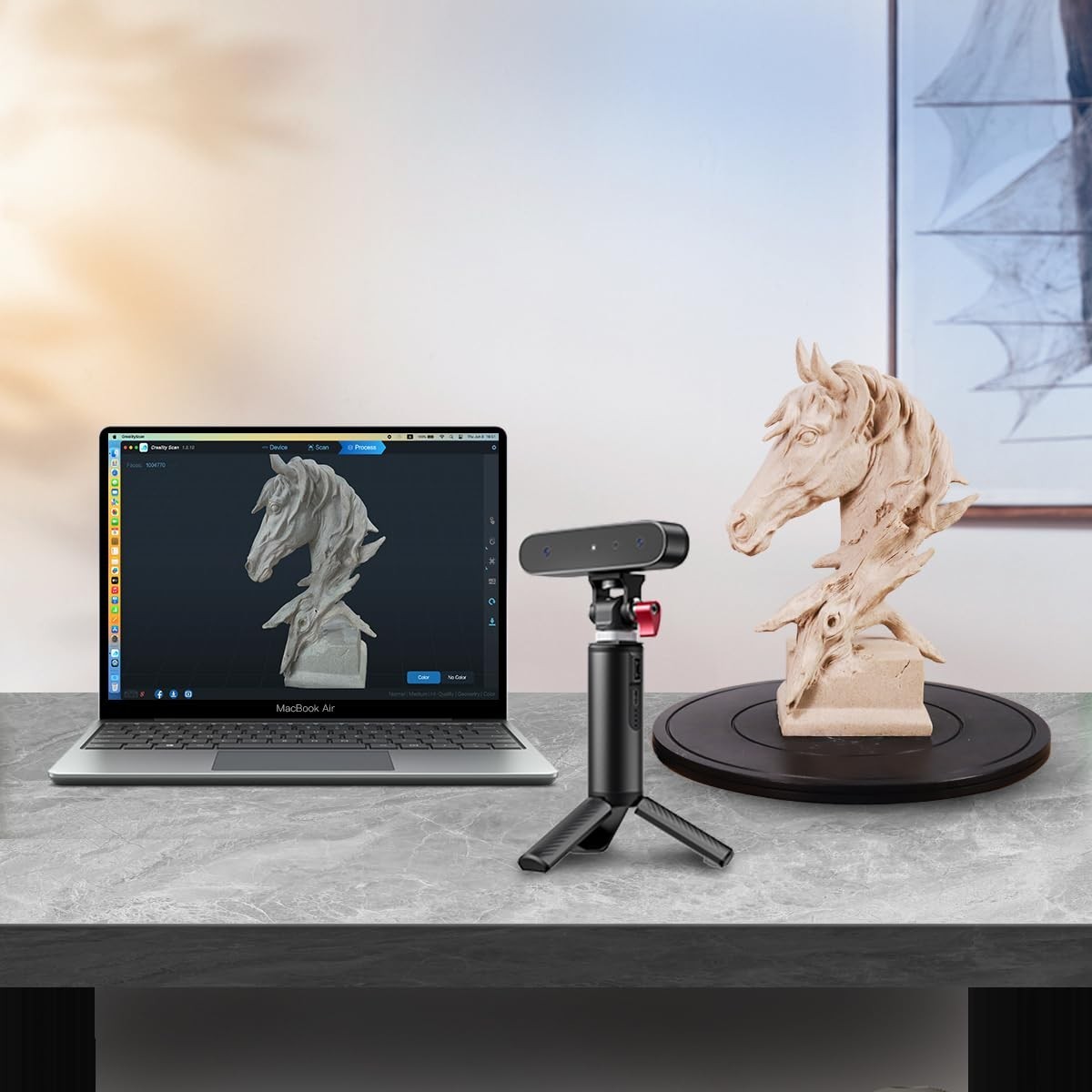 SainSmart Creality 3D Scanner CR-Scan Frettchen für 3D Druck, Upgrade, Handheld - Bild 3