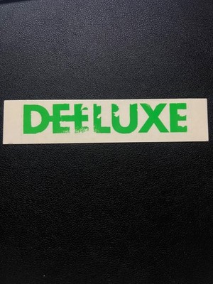 DEELUXE Snowboard Boot Sticker Y2K Shred Snow Skate Thrasher