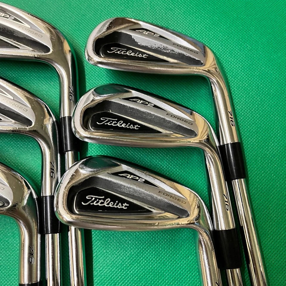 Titleist AP2 716 Set di ferri 6 pezzi 5-Pw Flex S Stiff N.S.Pro 950GH mazze da golf - Immagine 4 di 4