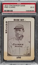 Fred Clarke 1913 WG6 Tom Barker Game PSA EX 5