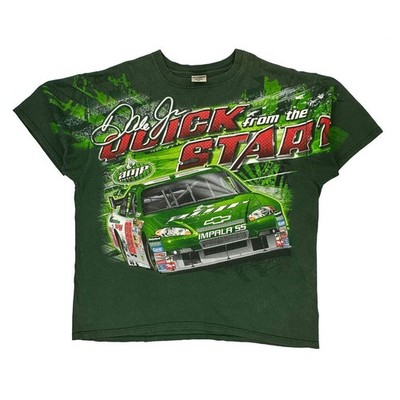 Dale Jr. Chase Authentics Nascar Aop T-Shirt - 2XL Grün Baumwolle