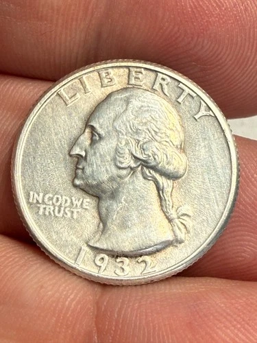 AU+ 1932 U.S. Washington Quarter