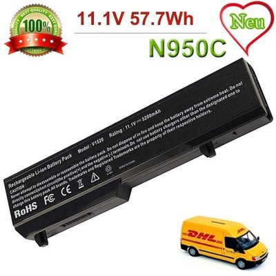  New 6 Cell akku für Dell Vostro 1310 1320 1510 1520 2510 Series N950C 0N958C